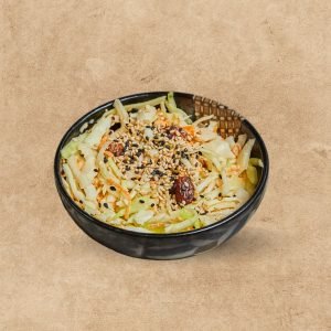 Salade de Chou,Carottes & Raisins Secs