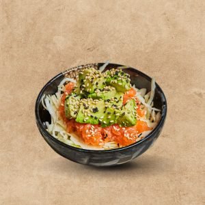 Salade de Chou, Saumon & Avocat