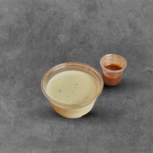 Pannacotta Vanille Bourbon, Coulis Framboise